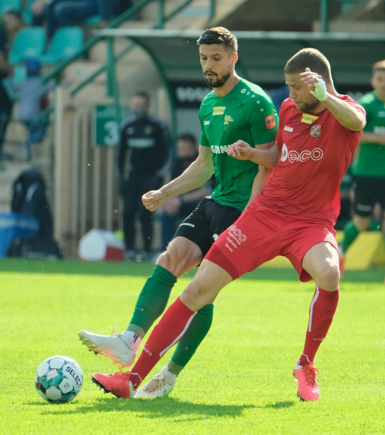  Górnik Łęczna - Odra Opole 1:1 (zdjęcie 1) - Autor: Maciej Kaczanowski