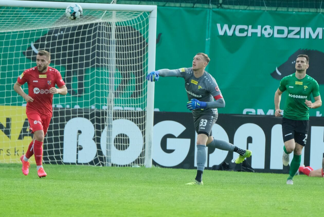  Górnik Łęczna - Odra Opole 1:1 (zdjęcie 1) - Autor: Maciej Kaczanowski