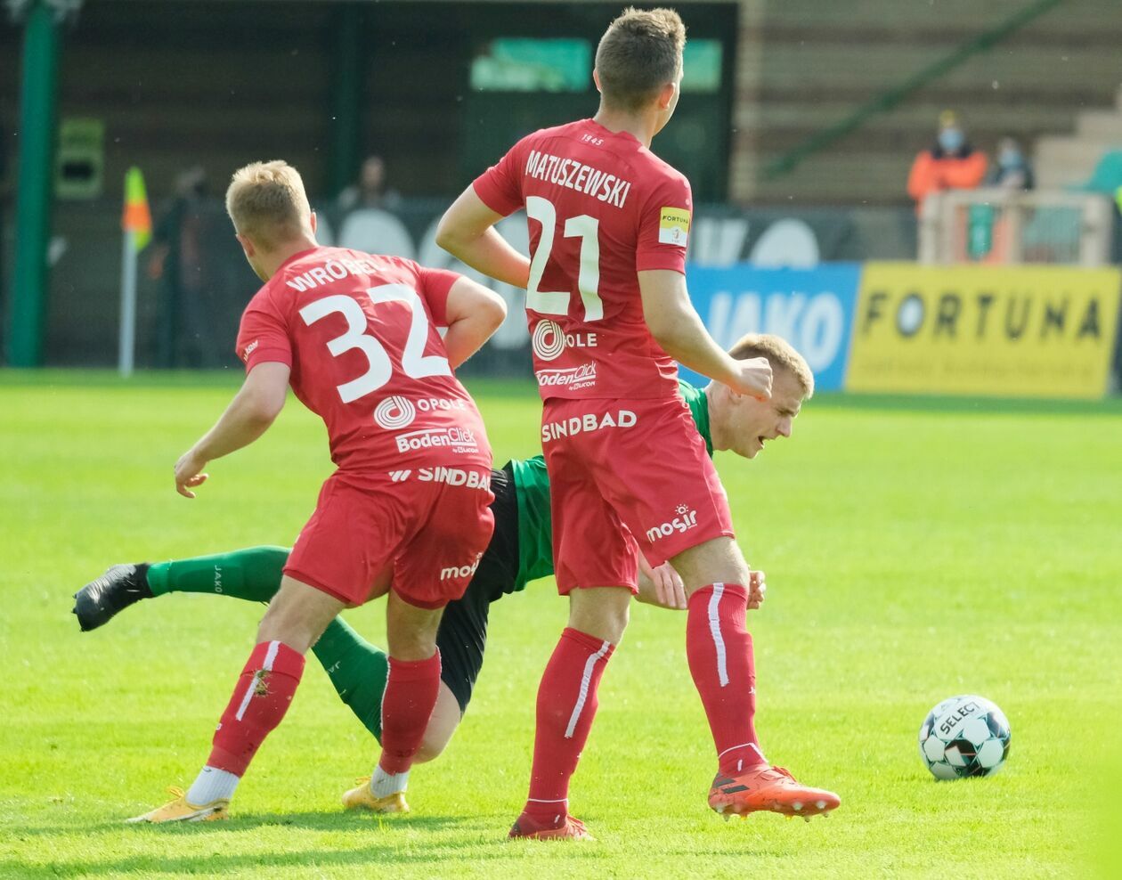  Górnik Łęczna - Odra Opole 1:1 (zdjęcie 1) - Autor: Maciej Kaczanowski