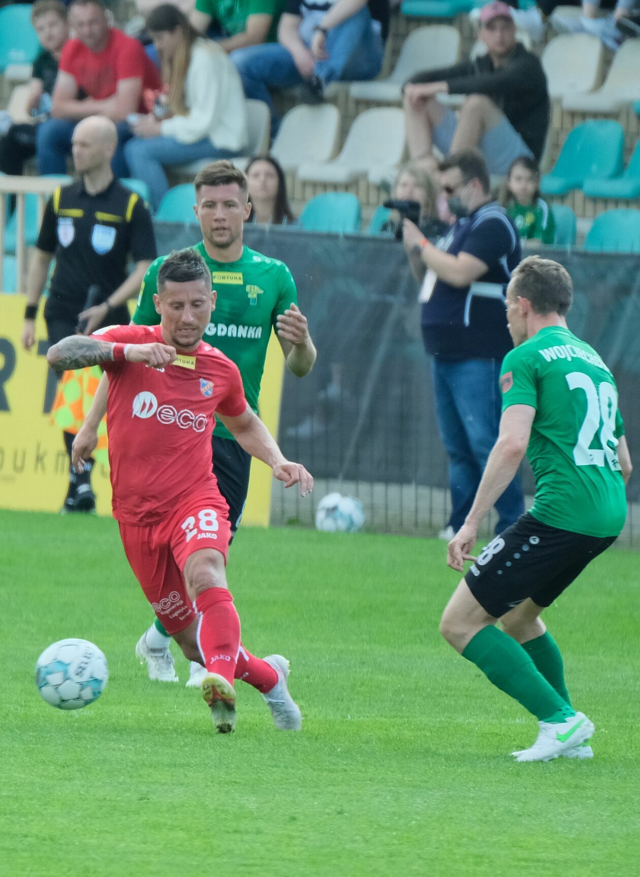  Górnik Łęczna - Odra Opole 1:1 (zdjęcie 1) - Autor: Maciej Kaczanowski