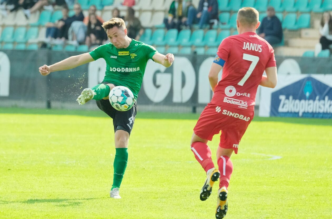  Górnik Łęczna - Odra Opole 1:1 (zdjęcie 1) - Autor: Maciej Kaczanowski