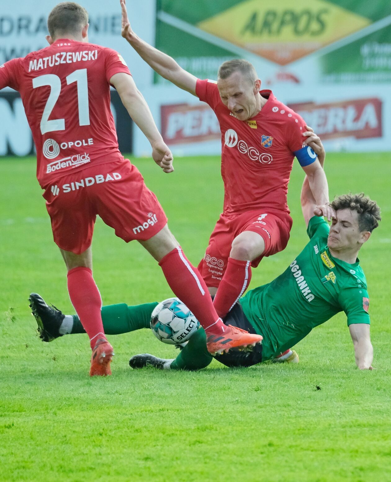  Górnik Łęczna - Odra Opole 1:1 (zdjęcie 1) - Autor: Maciej Kaczanowski