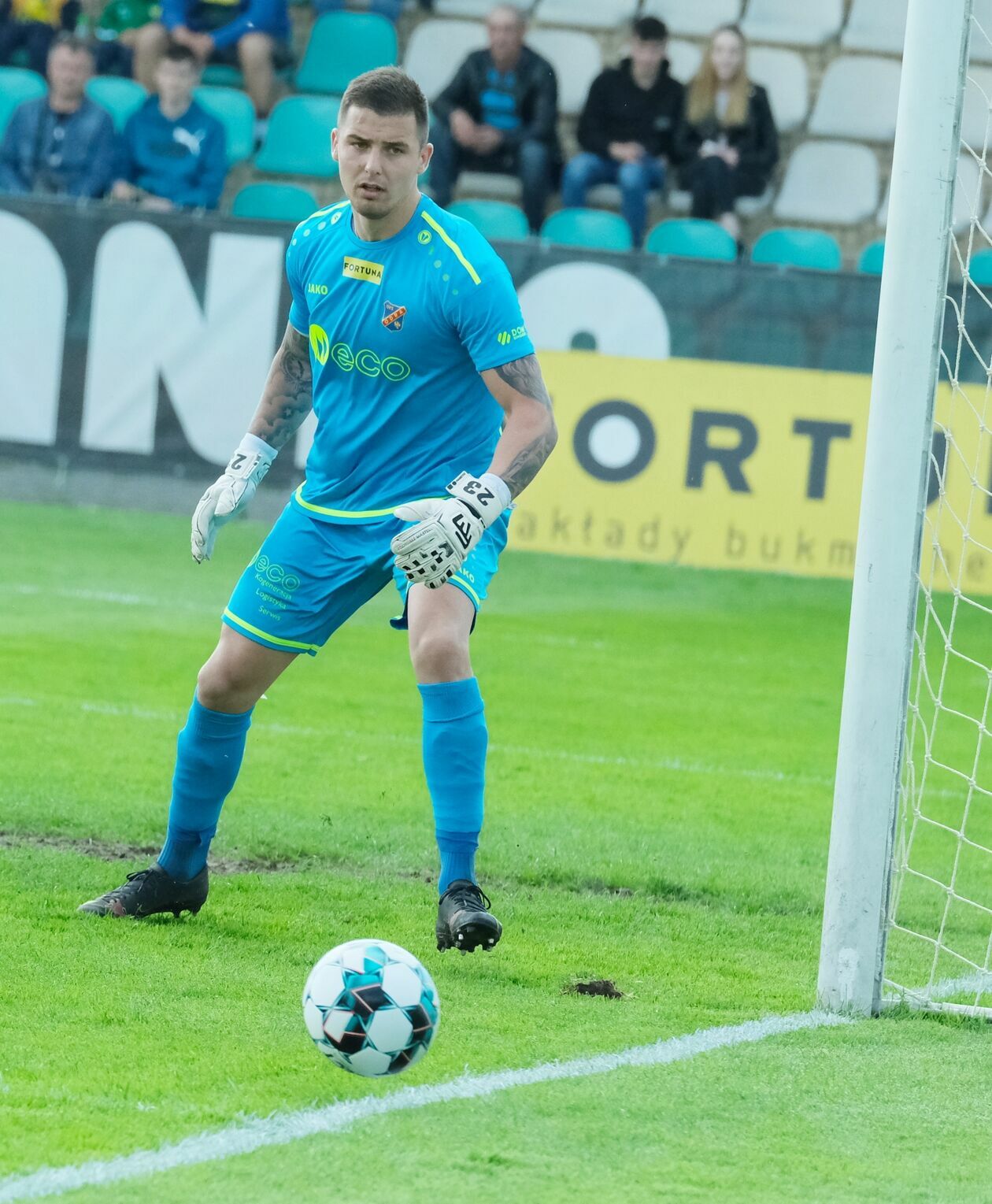  Górnik Łęczna - Odra Opole 1:1 (zdjęcie 1) - Autor: Maciej Kaczanowski