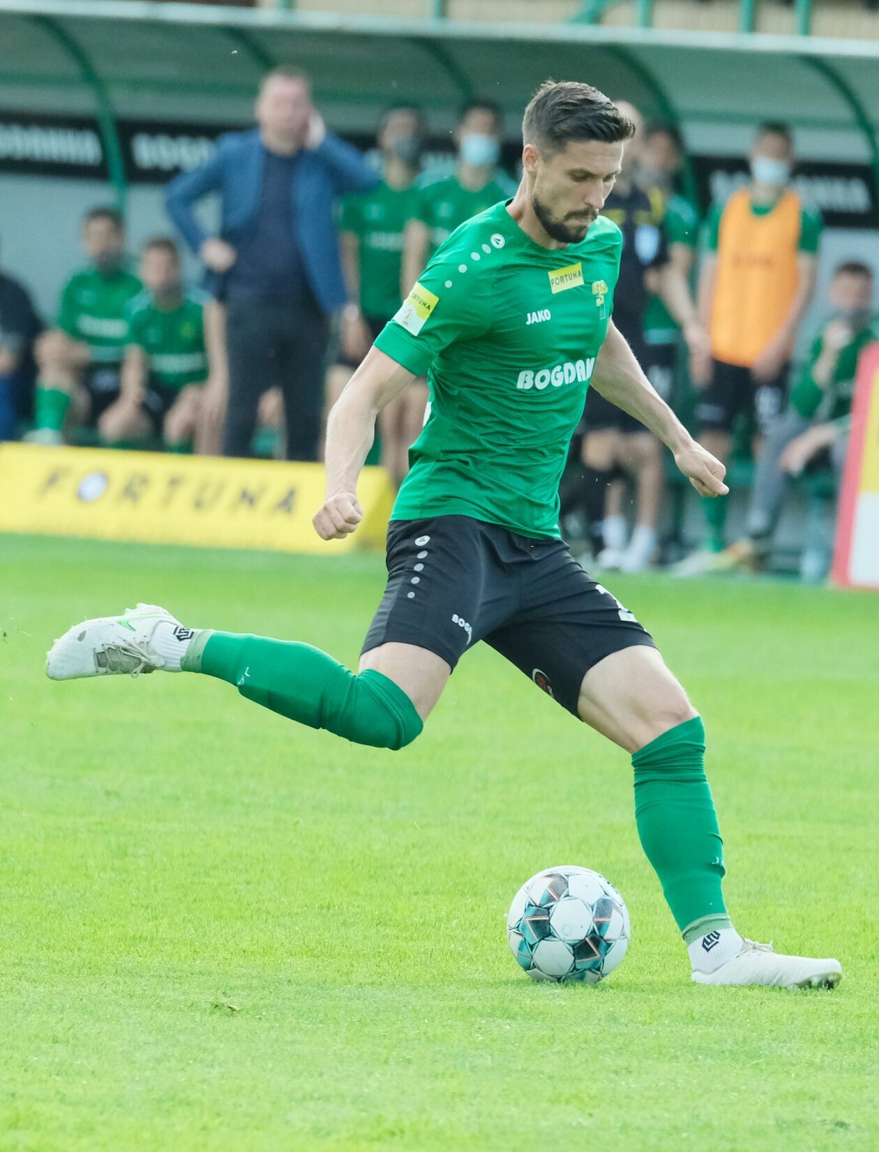  Górnik Łęczna - Odra Opole 1:1 (zdjęcie 1) - Autor: Maciej Kaczanowski