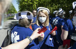 Protest pielęgniarek w Warszawie (zdjęcie 2)