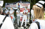 Protest pielęgniarek w Warszawie (zdjęcie 5)