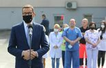 Wizyta Premiera Morawieckiego w Szpitalu Powiatowym w Rykach (zdjęcie 2)