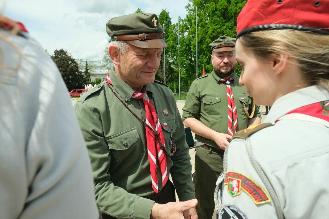  Uroczysta inauguracja obchodów 100-lecia Chorągwi Lubelskiej ZHP (zdjęcie 1) - Autor: Maciej Kaczanowski 