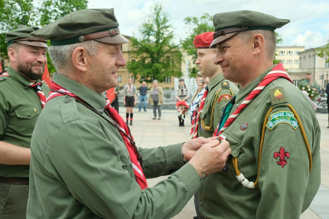  Uroczysta inauguracja obchodów 100-lecia Chorągwi Lubelskiej ZHP (zdjęcie 1) - Autor: Maciej Kaczanowski 