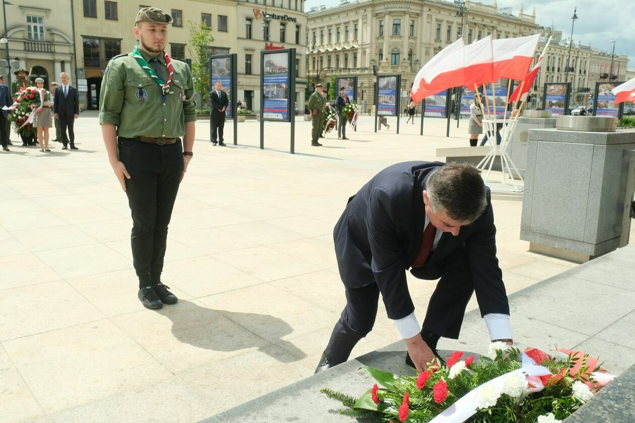  Uroczysta inauguracja obchodów 100-lecia Chorągwi Lubelskiej ZHP (zdjęcie 1) - Autor: Maciej Kaczanowski 