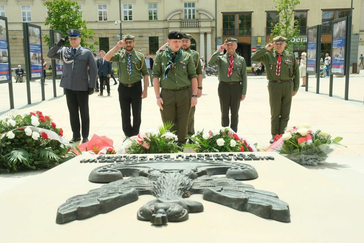  Uroczysta inauguracja obchodów 100-lecia Chorągwi Lubelskiej ZHP (zdjęcie 1) - Autor: Maciej Kaczanowski 
