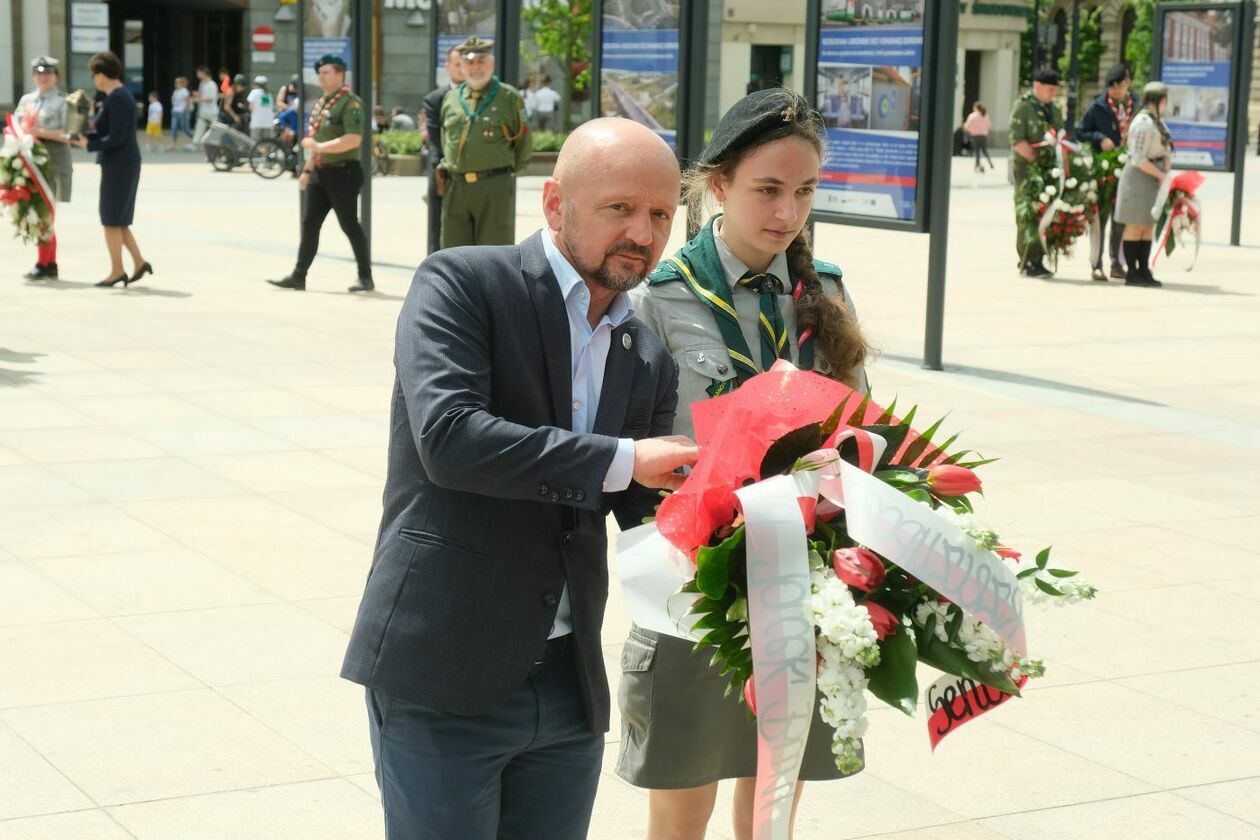  Uroczysta inauguracja obchodów 100-lecia Chorągwi Lubelskiej ZHP (zdjęcie 1) - Autor: Maciej Kaczanowski 