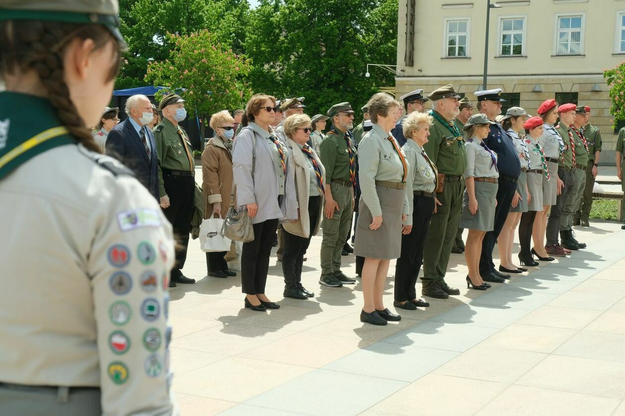  Uroczysta inauguracja obchodów 100-lecia Chorągwi Lubelskiej ZHP (zdjęcie 1) - Autor: Maciej Kaczanowski 