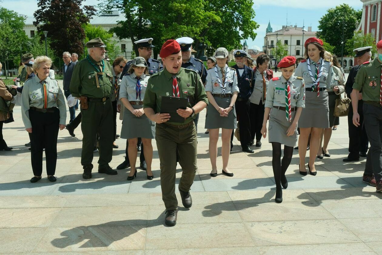  Uroczysta inauguracja obchodów 100-lecia Chorągwi Lubelskiej ZHP (zdjęcie 1) - Autor: Maciej Kaczanowski 
