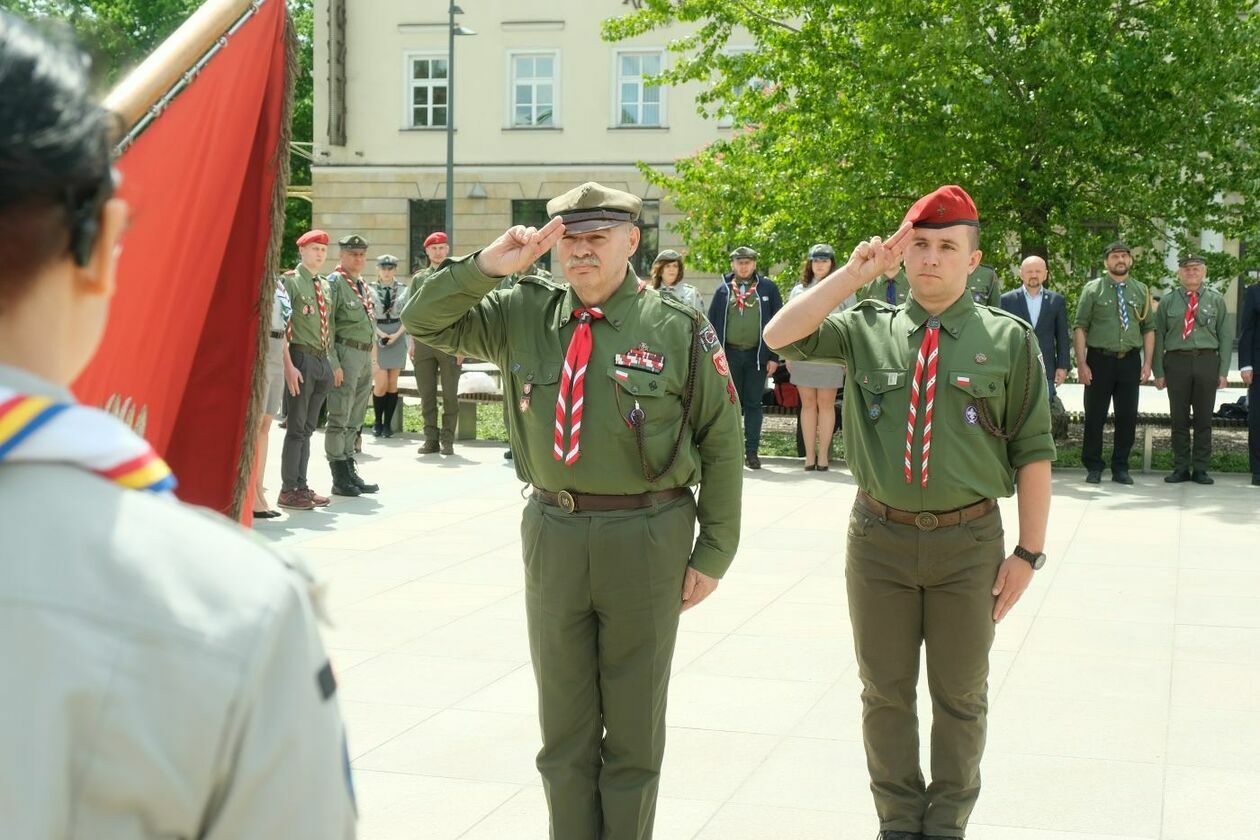  Uroczysta inauguracja obchodów 100-lecia Chorągwi Lubelskiej ZHP (zdjęcie 1) - Autor: Maciej Kaczanowski 