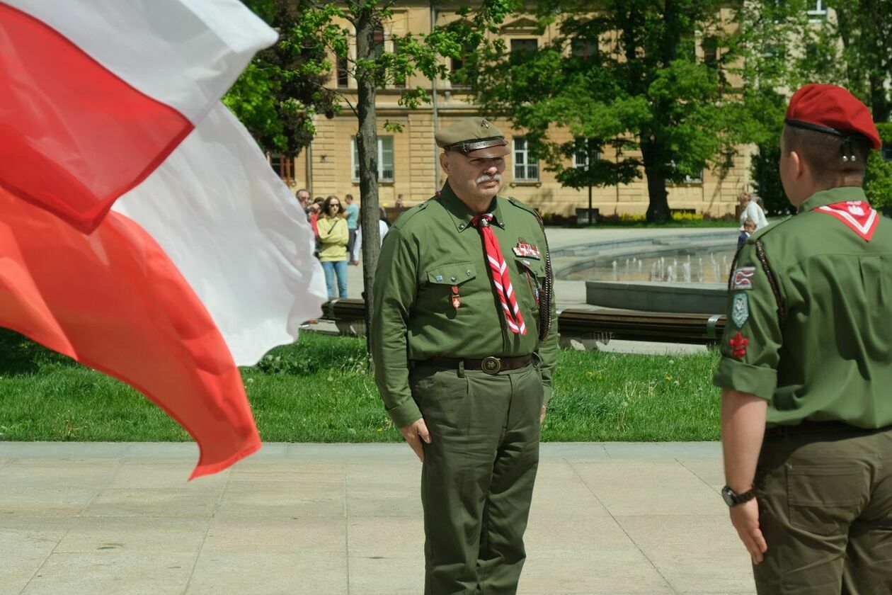  Uroczysta inauguracja obchodów 100-lecia Chorągwi Lubelskiej ZHP (zdjęcie 1) - Autor: Maciej Kaczanowski 