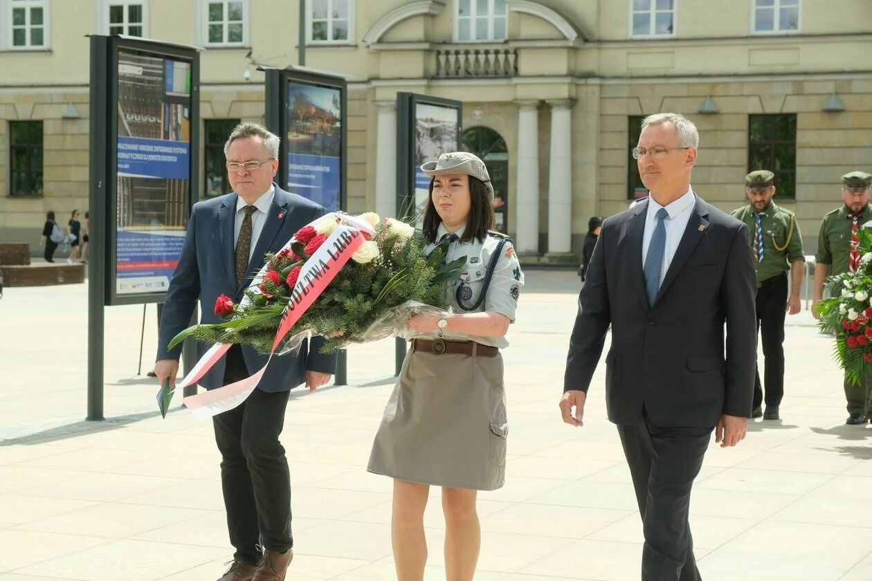  Uroczysta inauguracja obchodów 100-lecia Chorągwi Lubelskiej ZHP (zdjęcie 1) - Autor: Maciej Kaczanowski 