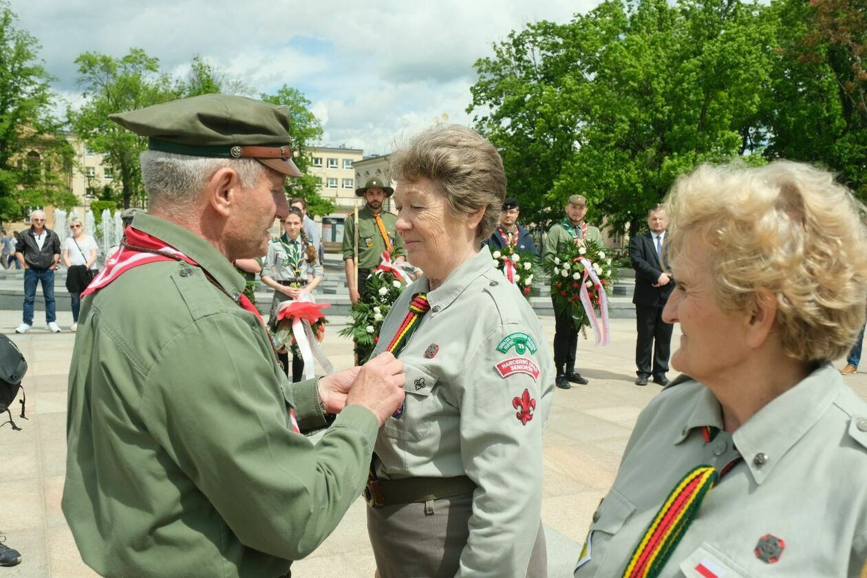  Uroczysta inauguracja obchodów 100-lecia Chorągwi Lubelskiej ZHP (zdjęcie 1) - Autor: Maciej Kaczanowski 