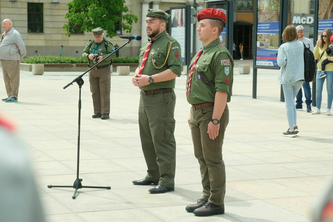  Uroczysta inauguracja obchodów 100-lecia Chorągwi Lubelskiej ZHP (zdjęcie 1) - Autor: Maciej Kaczanowski 