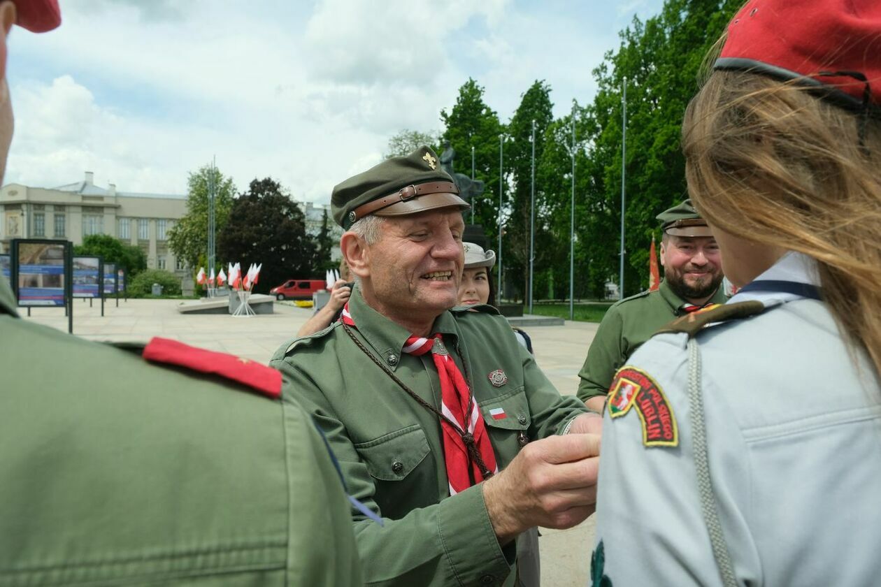  Uroczysta inauguracja obchodów 100-lecia Chorągwi Lubelskiej ZHP (zdjęcie 1) - Autor: Maciej Kaczanowski 