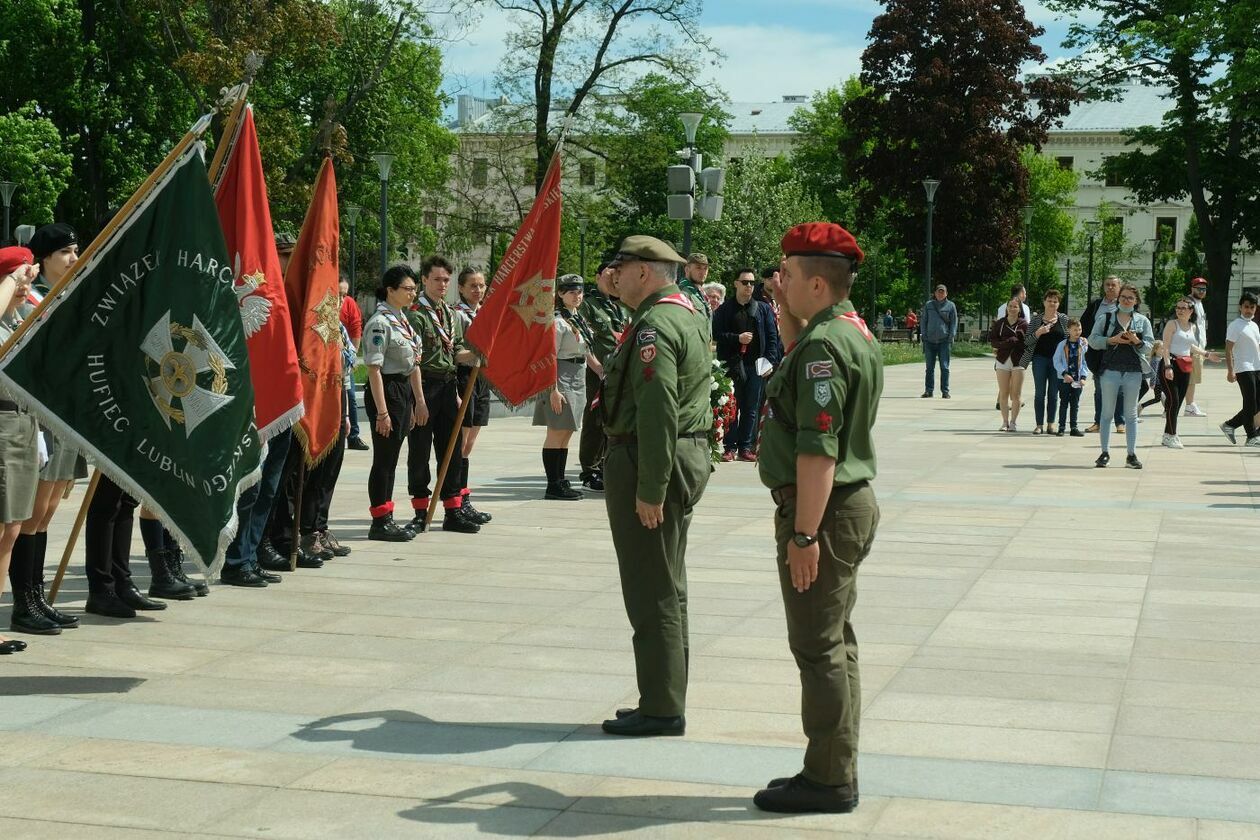  Uroczysta inauguracja obchodów 100-lecia Chorągwi Lubelskiej ZHP (zdjęcie 1) - Autor: Maciej Kaczanowski 