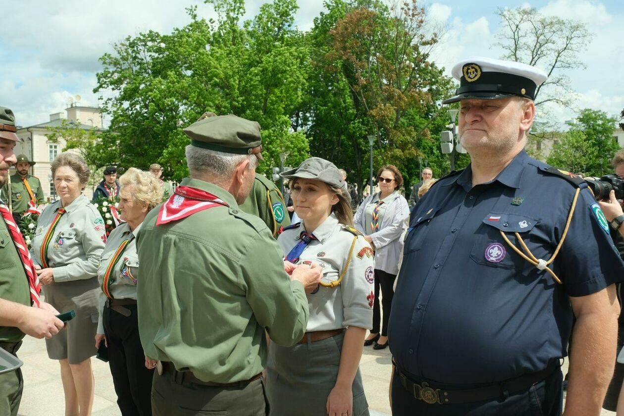  Uroczysta inauguracja obchodów 100-lecia Chorągwi Lubelskiej ZHP (zdjęcie 1) - Autor: Maciej Kaczanowski 