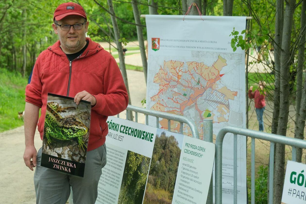  Ekolodzy zamykają nową ścieżkę rekreacyjną na Górkach Czechowskich (zdjęcie 1) - Autor: Maciej Kaczanowski