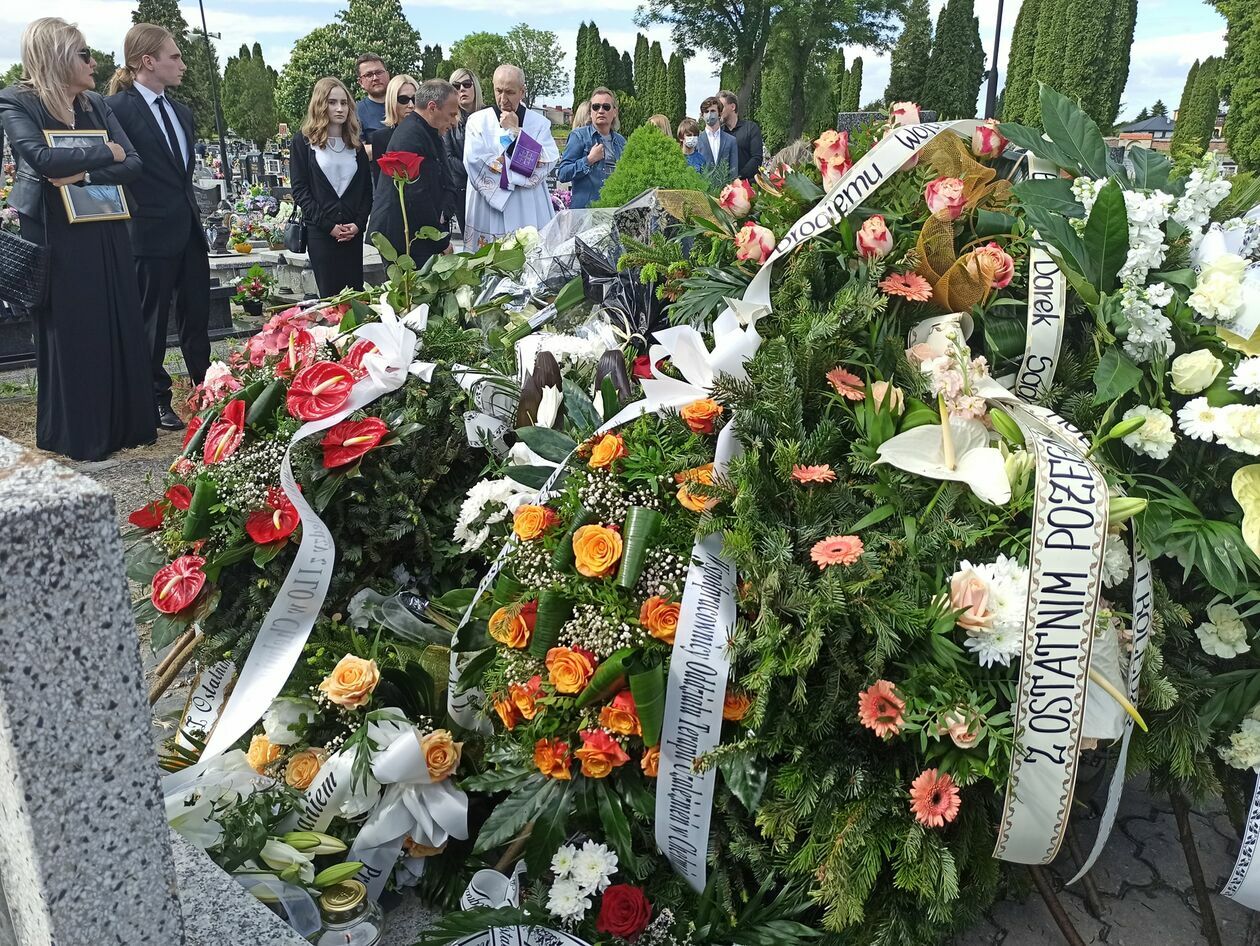  Pogrzeb naszego redakcyjnego kolegi Wojciecha Zakrzewskiego (zdjęcie 1) - Autor: Agnieszka Mazuś