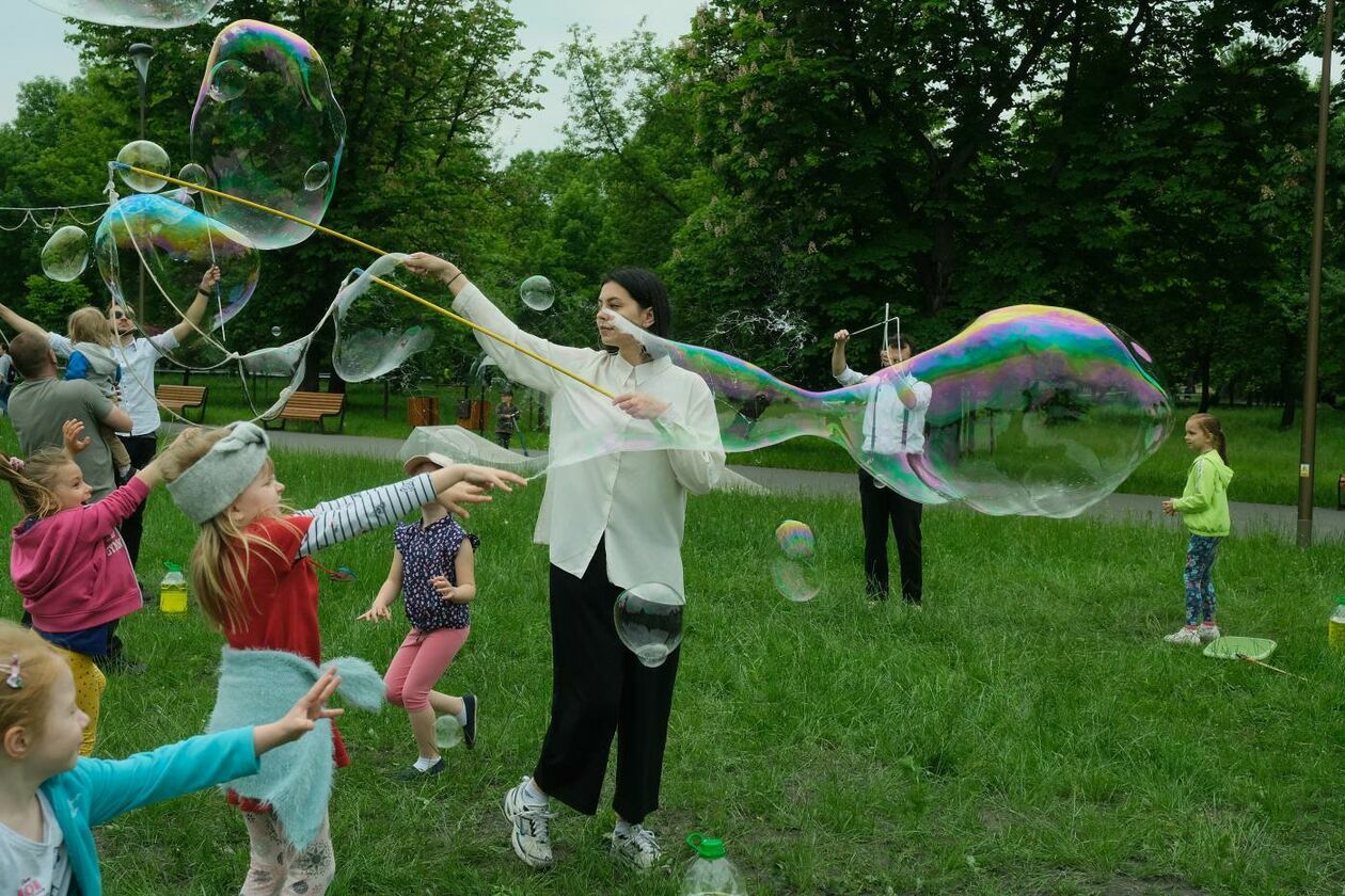  Piknik rodzinny w Parku Ludowym (zdjęcie 1) - Autor: Maciej Kaczanowski