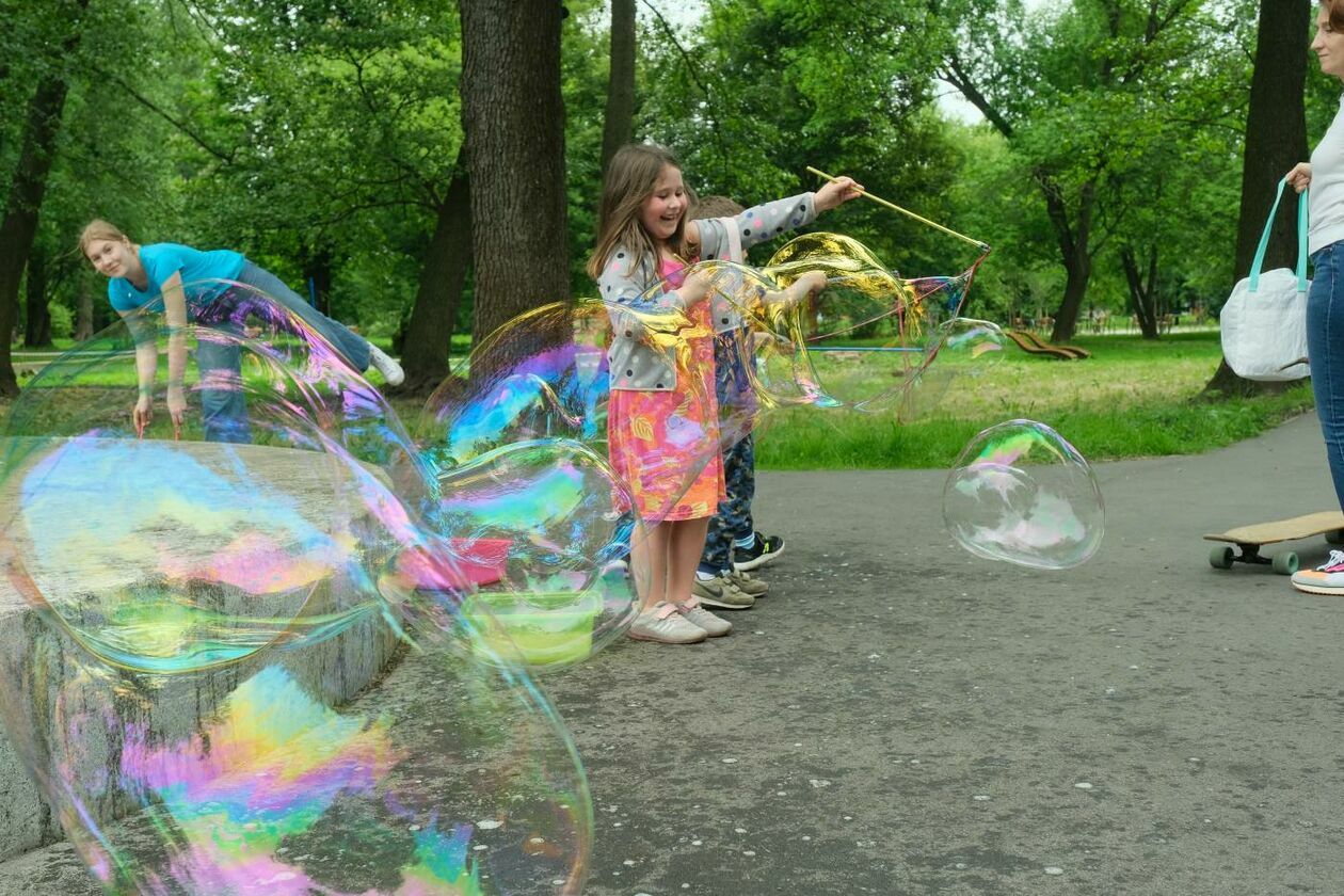  Piknik rodzinny w Parku Ludowym (zdjęcie 1) - Autor: Maciej Kaczanowski