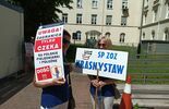 Protest pielęgniarek i położnych w Lublinie (zdjęcie 4)
