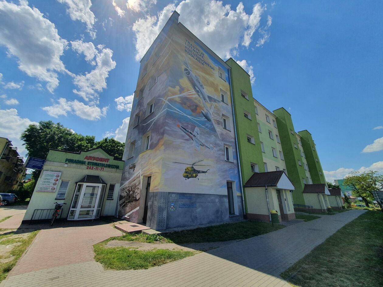  Nowy mural w Białej Podlaskiej  (zdjęcie 4) - Autor: Bartosz Wołoszko
