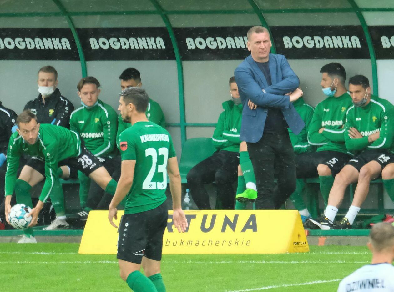  Górnik Łęczna – Sandecja Nowy Sącz 3:0 (zdjęcie 1) - Autor: Maciej Kaczanowski