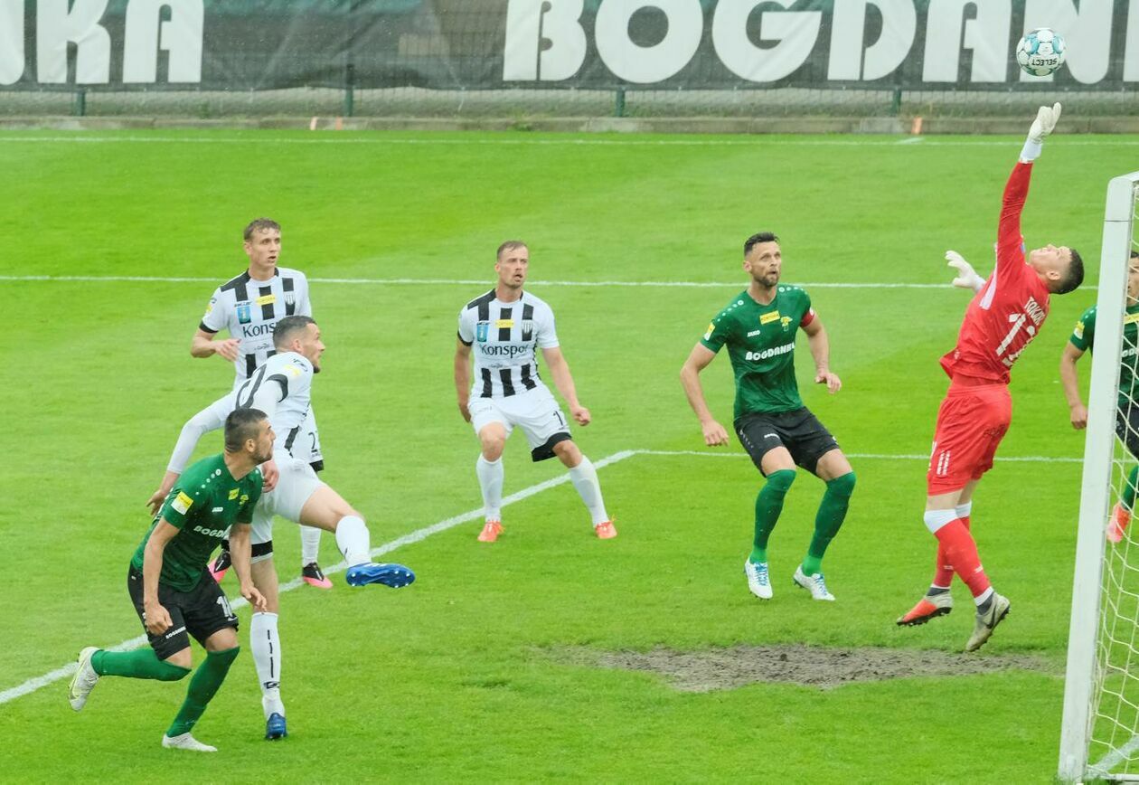  Górnik Łęczna – Sandecja Nowy Sącz 3:0 (zdjęcie 1) - Autor: Maciej Kaczanowski