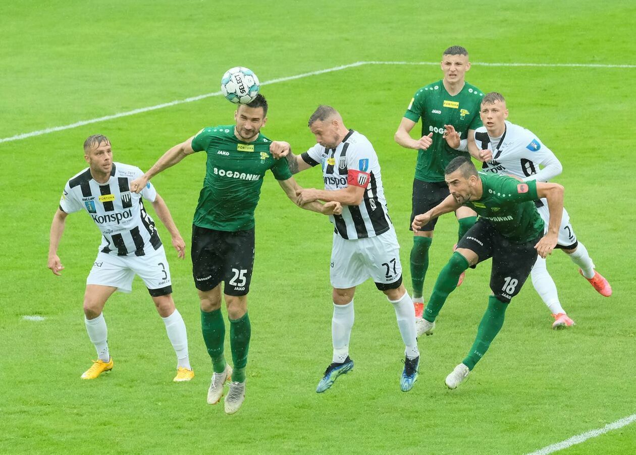  Górnik Łęczna – Sandecja Nowy Sącz 3:0 (zdjęcie 1) - Autor: Maciej Kaczanowski