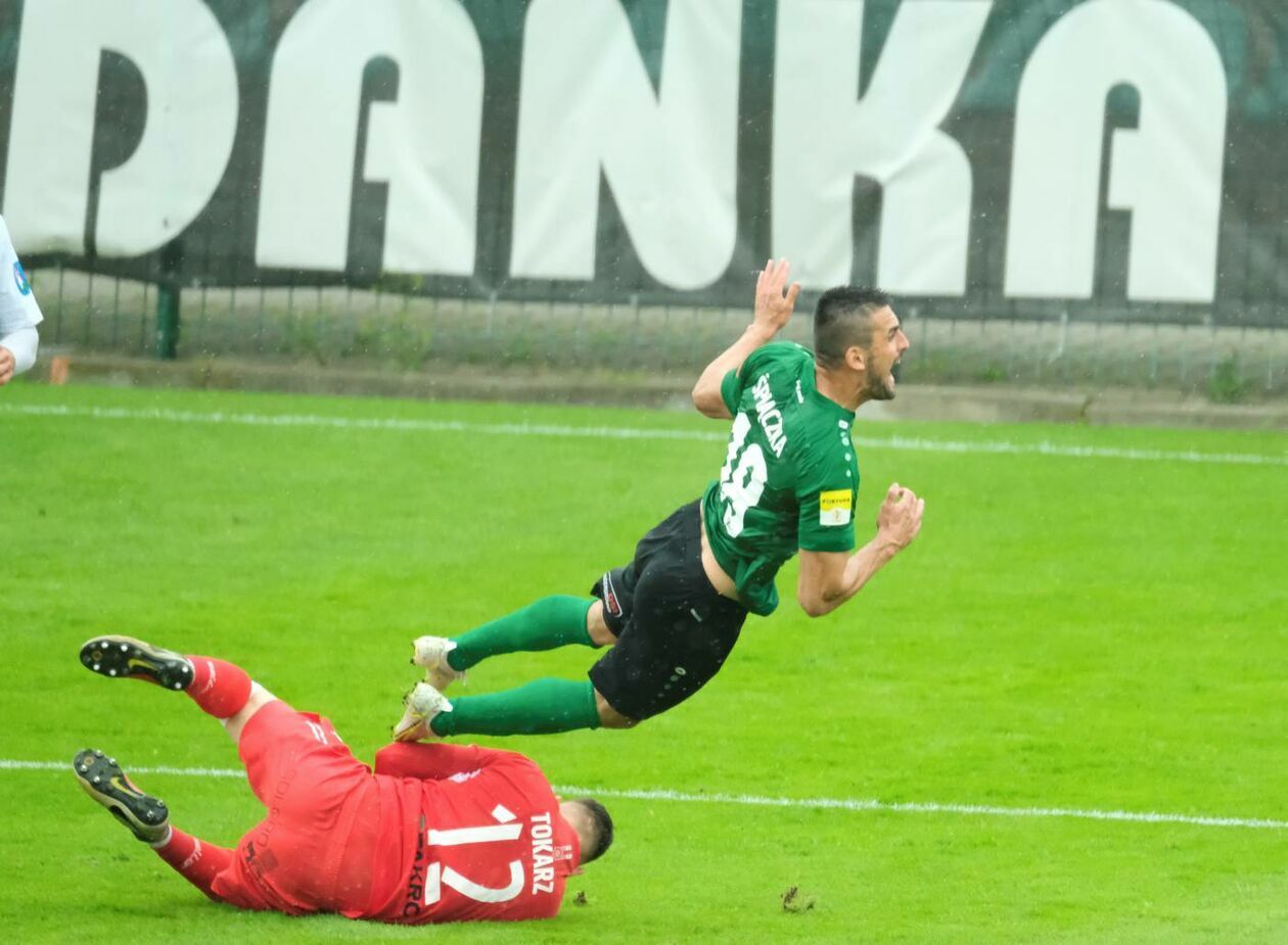  Górnik Łęczna – Sandecja Nowy Sącz 3:0 (zdjęcie 1) - Autor: Maciej Kaczanowski