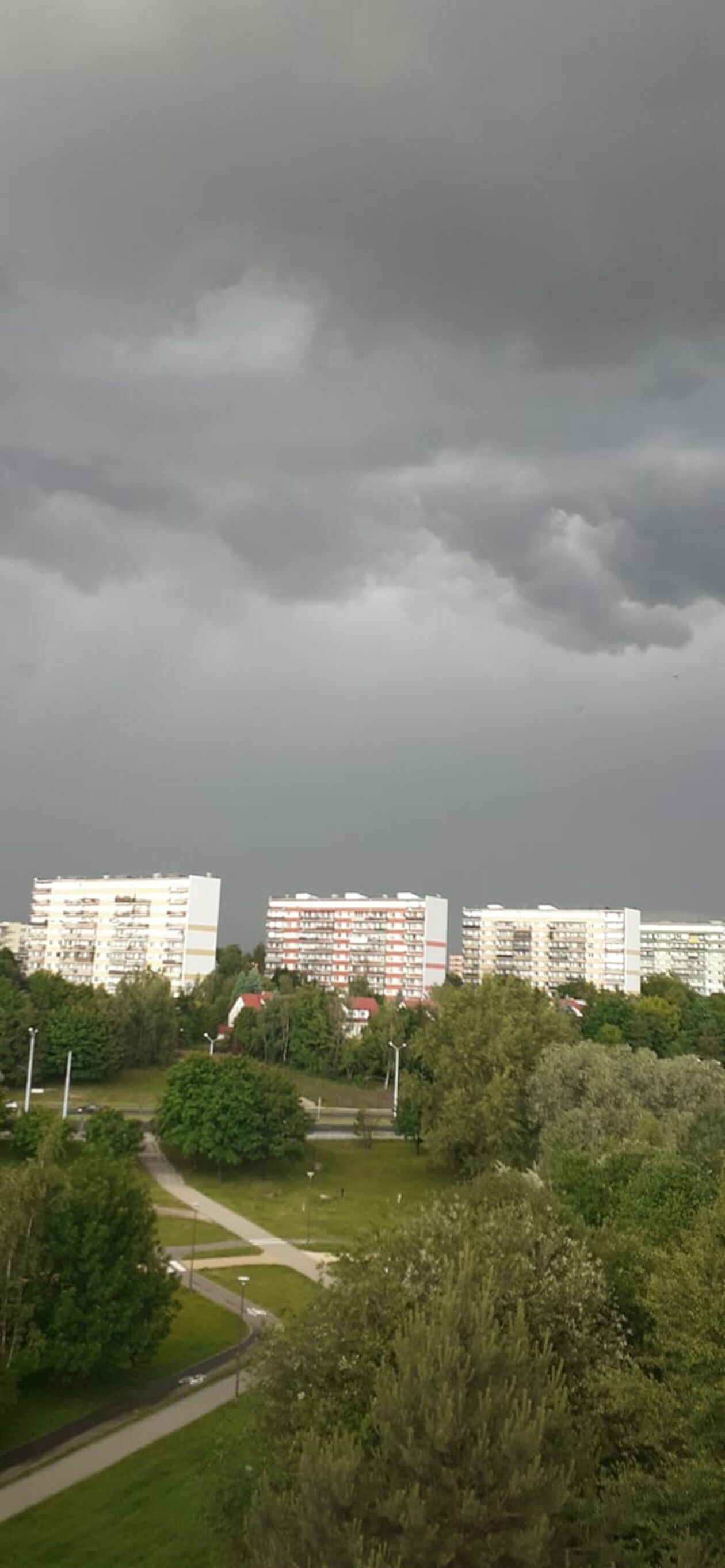  Burza w Lublinie i okolicach (zdjęcie 1) - Autor: Krystyna Komorowska Daszczuk