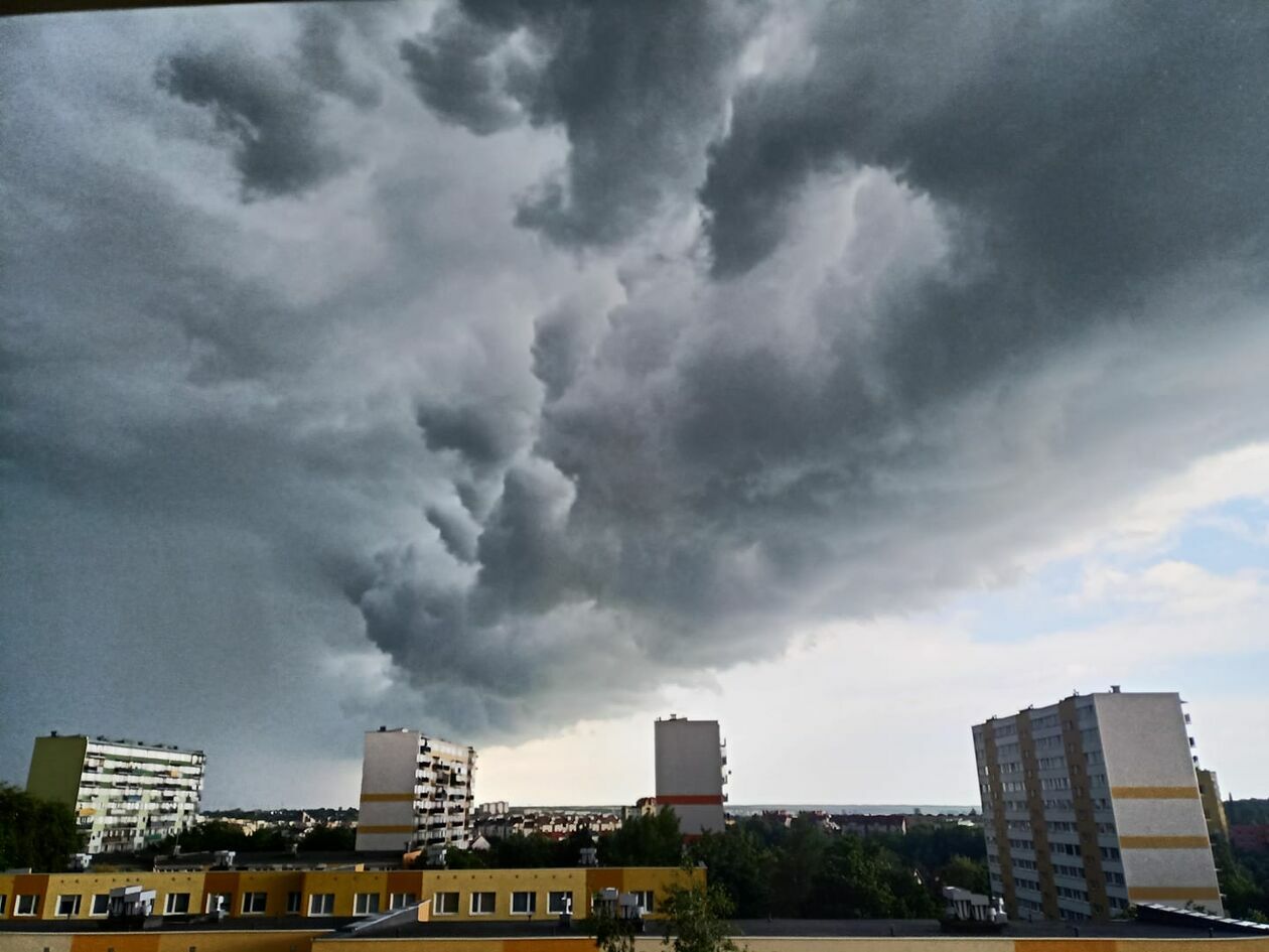  Burza w Lublinie i okolicach (zdjęcie 1) - Autor: Ewa Szymończyk
