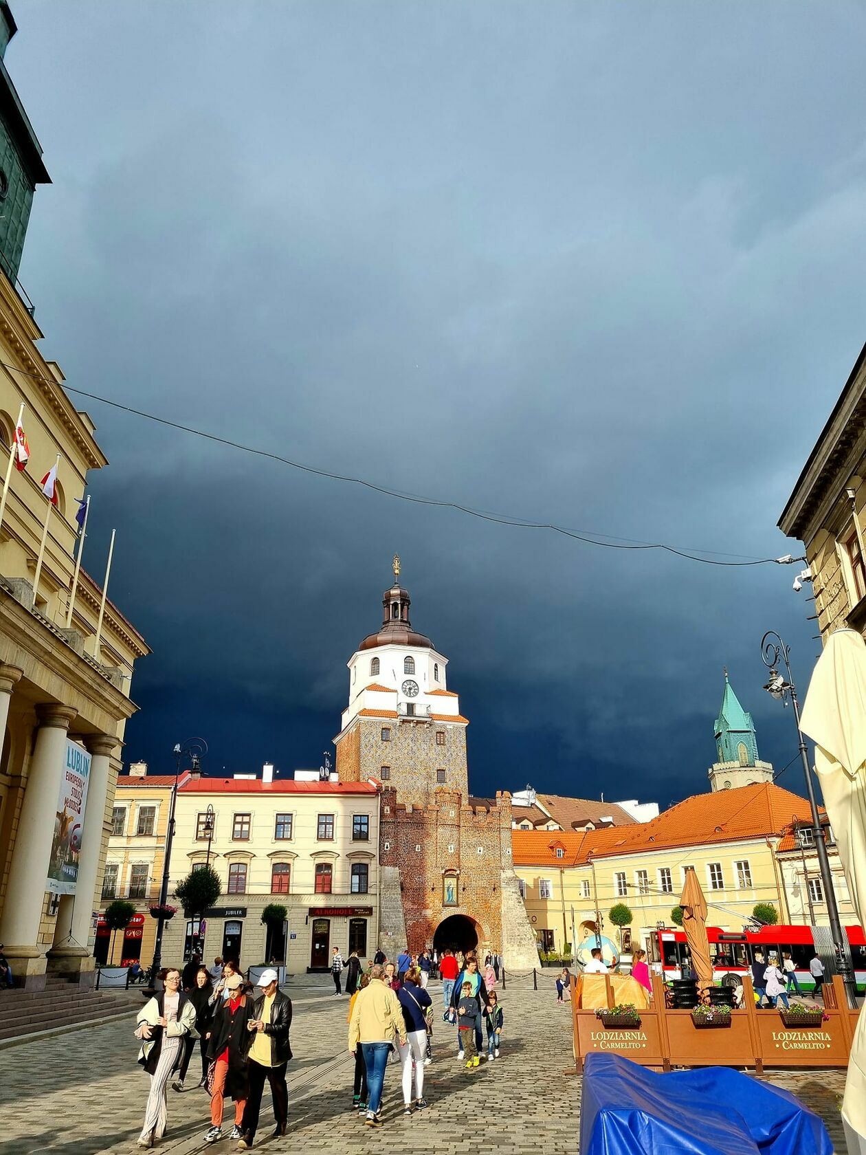  Burza w Lublinie i okolicach (zdjęcie 1) - Autor: Konrad Wołoszyn