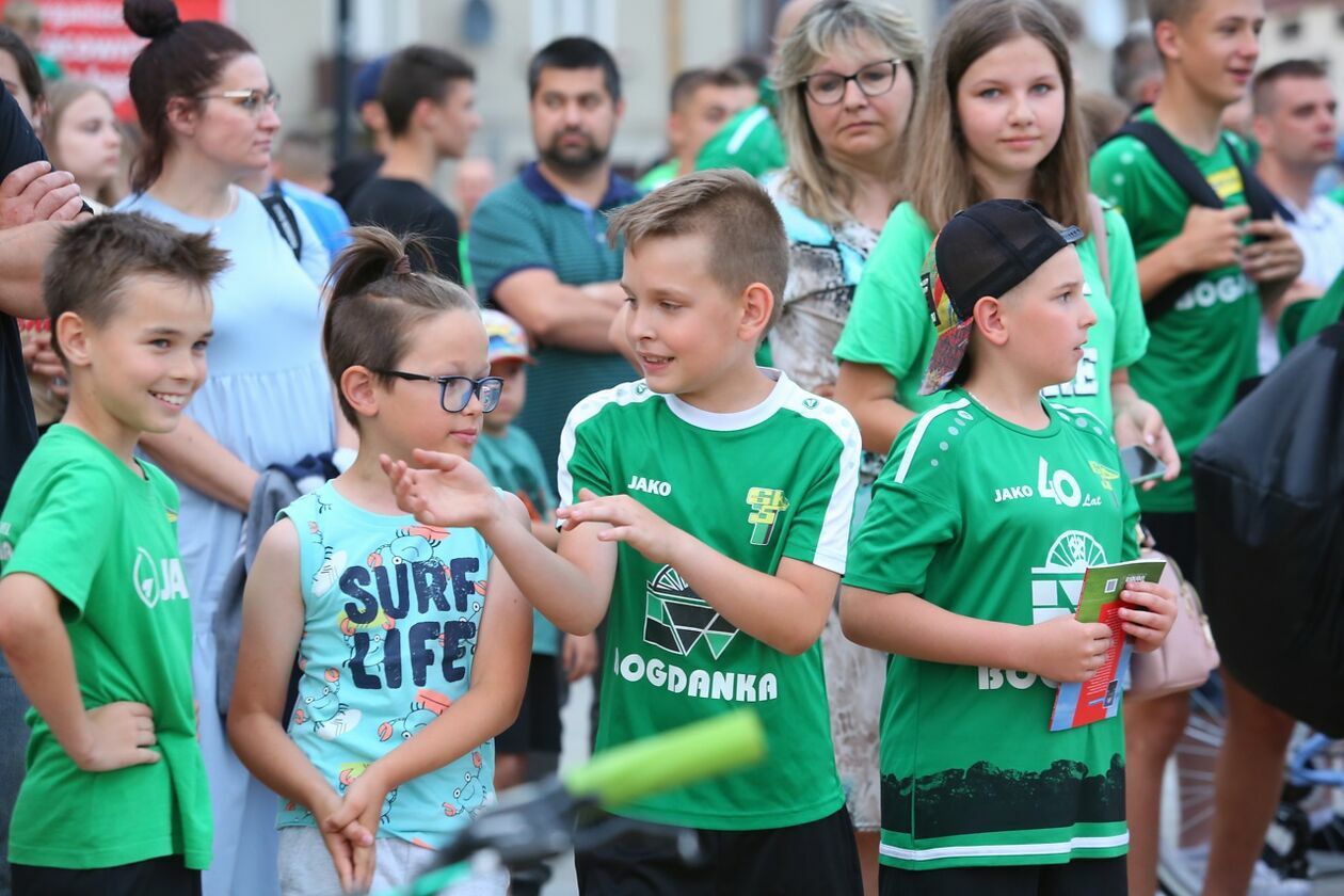  Wielka feta w Łęcznej po awansie GKS do Ekstraklasy (zdjęcie 23) - Autor: Piotr Michalski