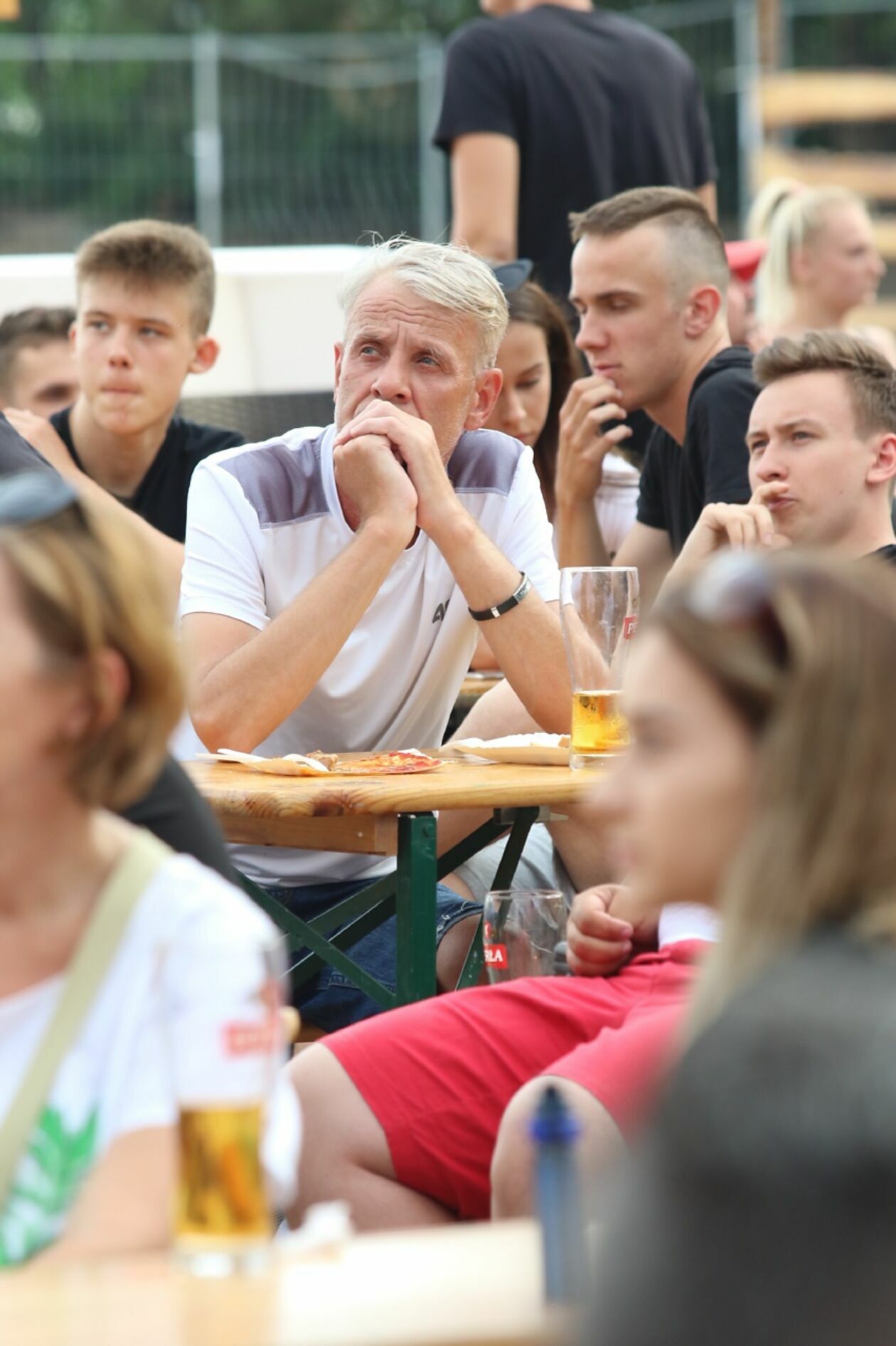  Polska - Szwecja w strefie kibica nad Zalewem Zemborzyckim (zdjęcie 56) - Autor: Piotr Michalski