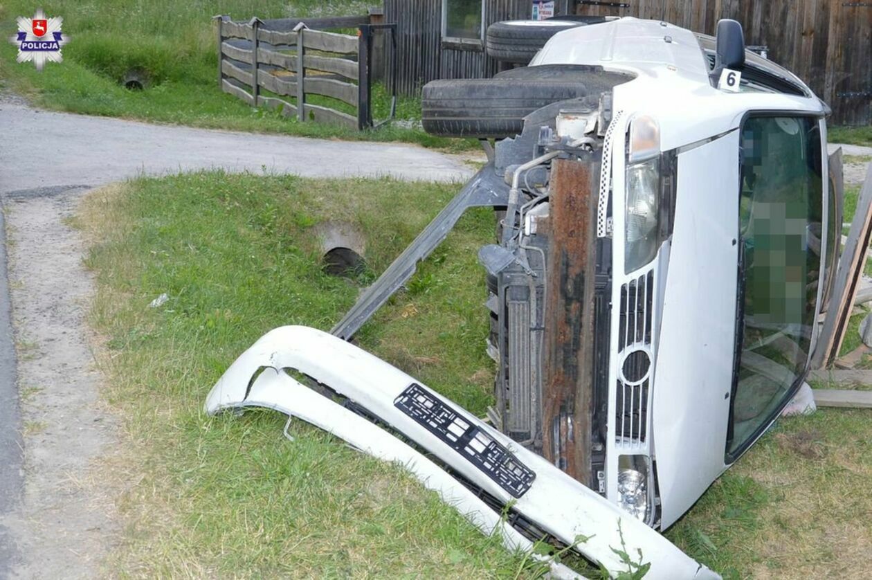 Śmiertelny wypadek w miejscowości Potok Senderki - Autor: Policja