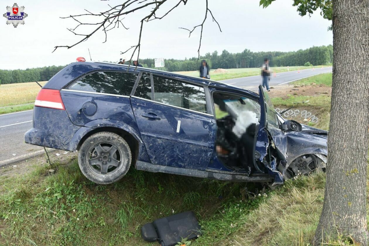  Klementynów. Śmiertelny wypadek w gminie Niedźwiada  - Autor: Policja