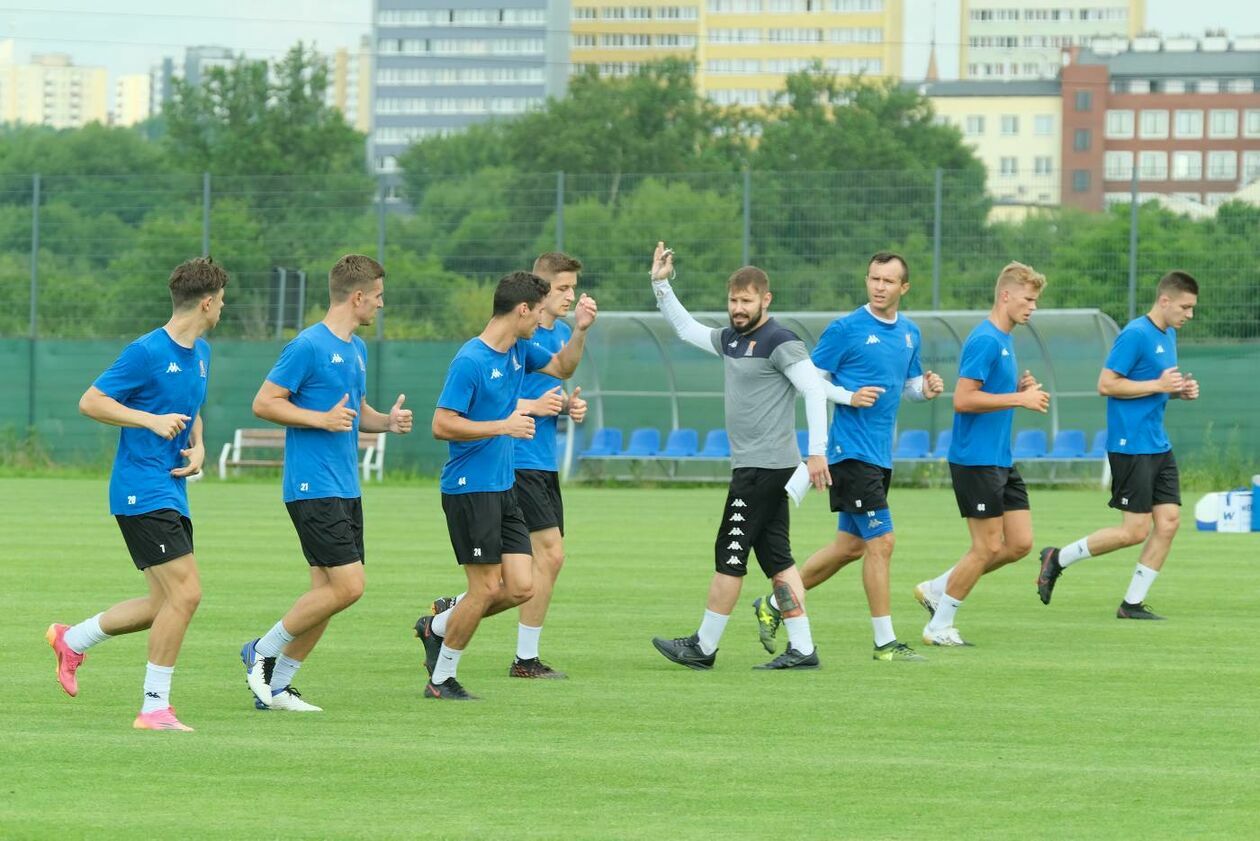  Trening piłkarzy Motoru Lublin (zdjęcie 1) - Autor: Maciej Kaczanowski