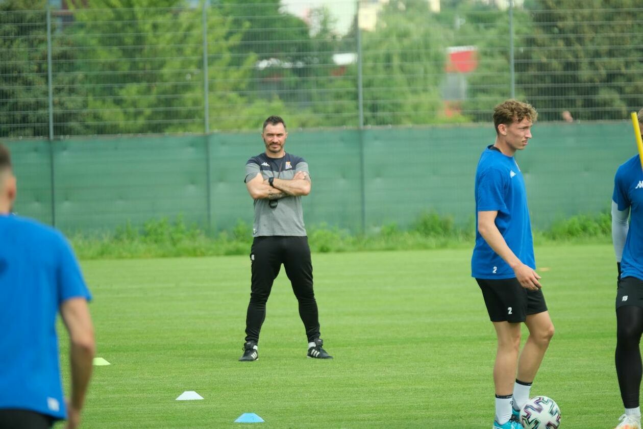  Trening piłkarzy Motoru Lublin (zdjęcie 11) - Autor: Maciej Kaczanowski