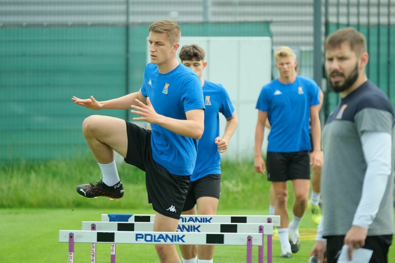  Trening piłkarzy Motoru Lublin (zdjęcie 17) - Autor: Maciej Kaczanowski