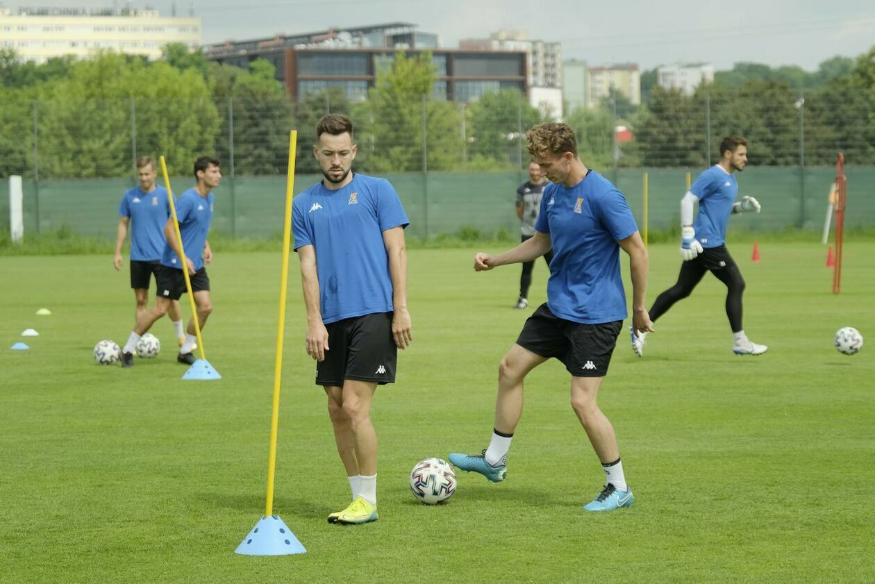  Trening piłkarzy Motoru Lublin (zdjęcie 10) - Autor: Maciej Kaczanowski