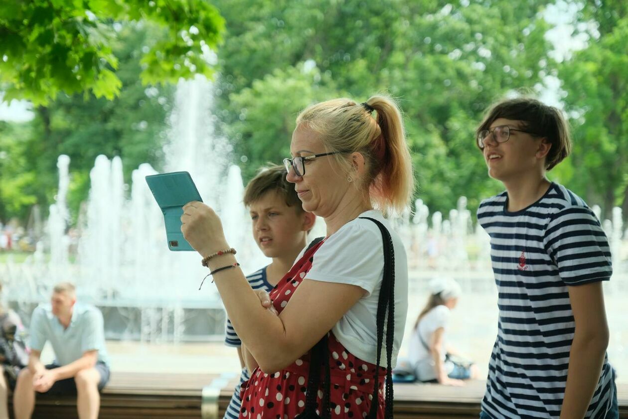  Międzynarodowe Spotkania Folklorystyczne: nauka tańców ludowych (zdjęcie 18) - Autor: Maciej Kaczanowski