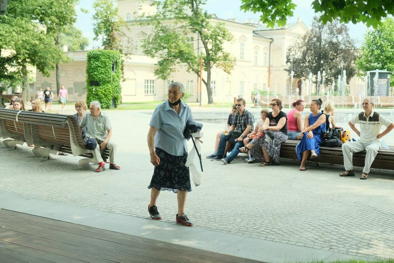  Międzynarodowe Spotkania Folklorystyczne: nauka tańców ludowych (zdjęcie 19) - Autor: Maciej Kaczanowski