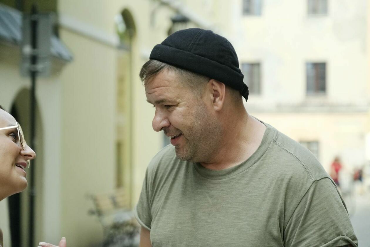  Aktor Tomasz Karolak pomaga w lubelskiej restauracji (zdjęcie 14) - Autor: Maciej Kaczanowski